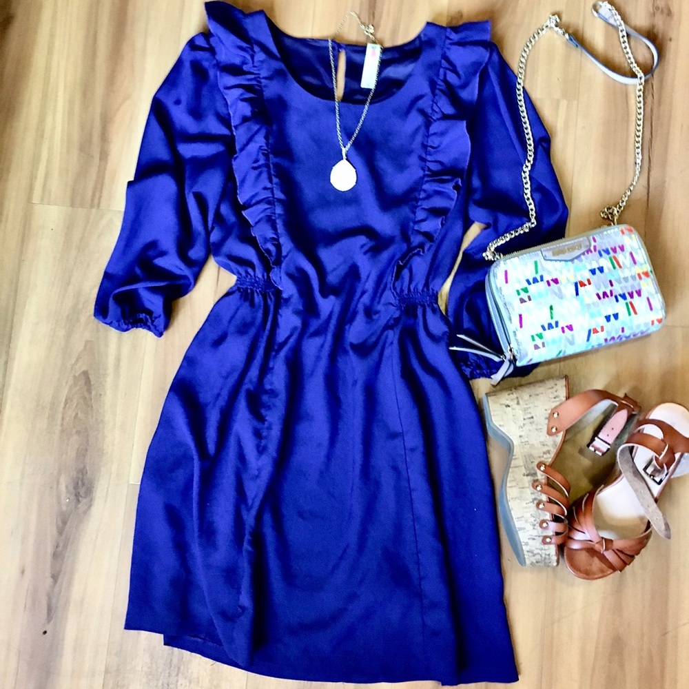Alice Moon Cobalt Blue Boutique Dress